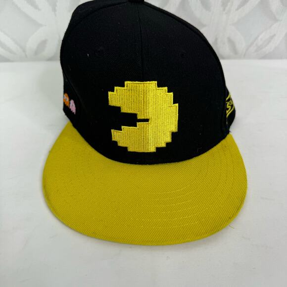 Pac-Man Snapback Cap Video Game 1980’s Retro - Picture 3 of 8
